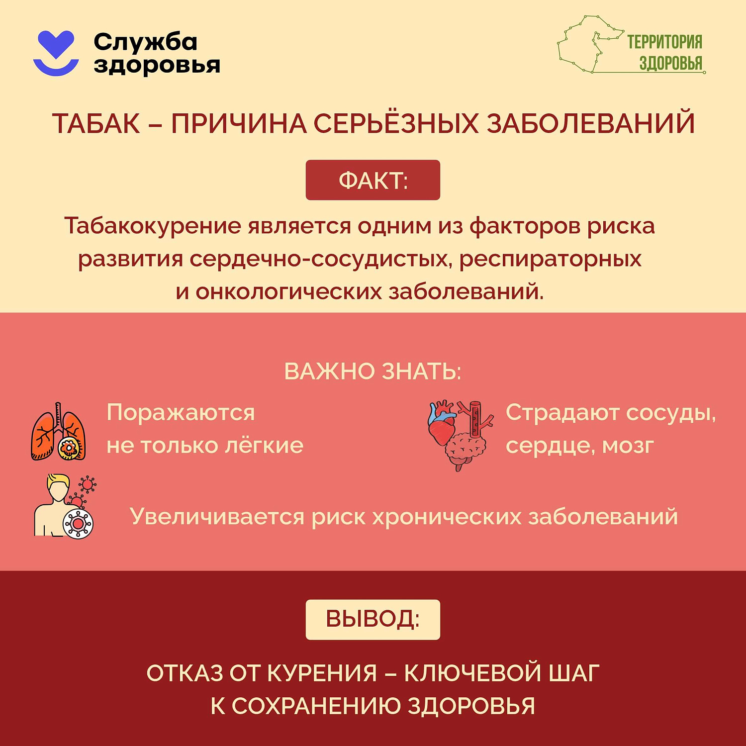 С  25 по 31 мая Неделя отказа от табака