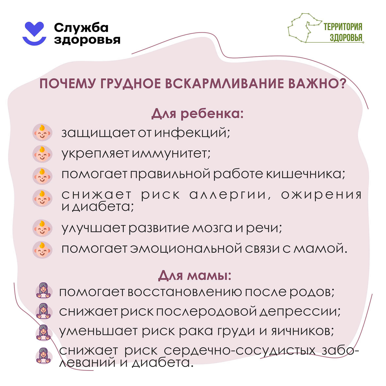 Неделя популяризации грудного вскармливания: 3–9 августа